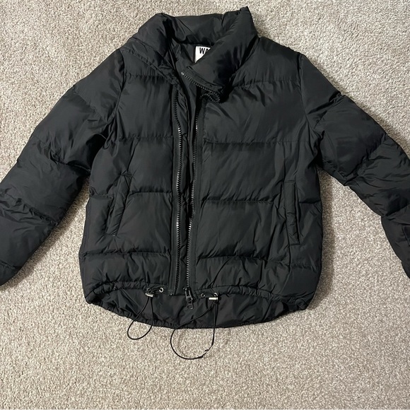 Walter Baker black puffer jacket. Size M. - Picture 1 of 3
